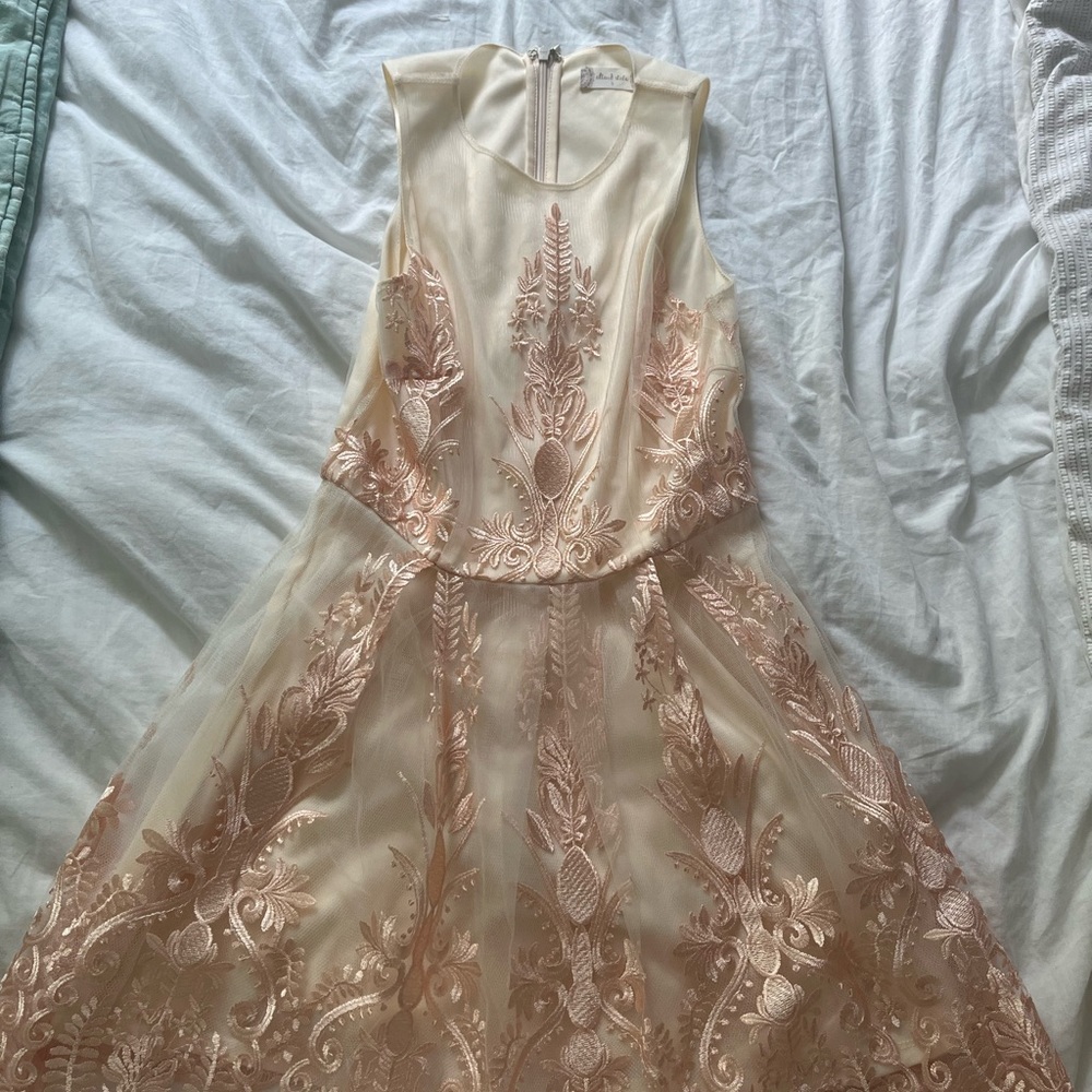 gorgeous off-white altar’d state dress